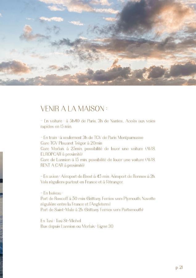 Maison Sterna : Maison Familiale En Bord De Mer Kerouguel Bagian luar foto
