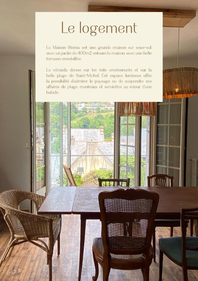 Maison Sterna : Maison Familiale En Bord De Mer Kerouguel Bagian luar foto