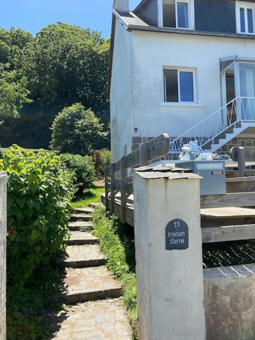 Maison Sterna : Maison Familiale En Bord De Mer Kerouguel Bagian luar foto
